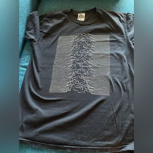 Fine southern gentleman M unisex black shirt texas joy division vintage